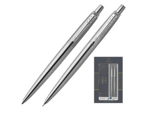 Набор письменных принадлежностей Parker Jotter Stainless Steel (шариковая ручка, карандаш)